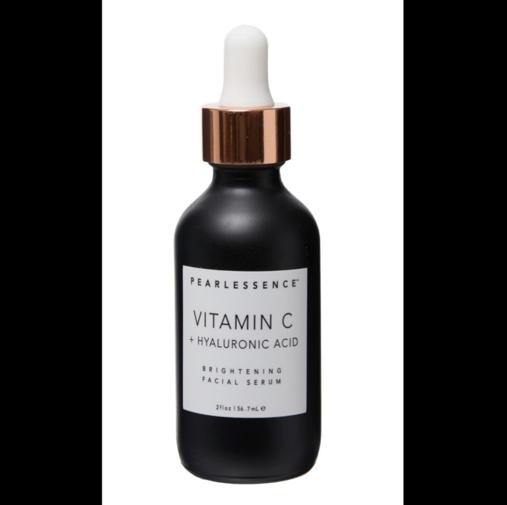 Pearlessence Vitamin C + Hyaluronic Acid Brightening Facial Serum